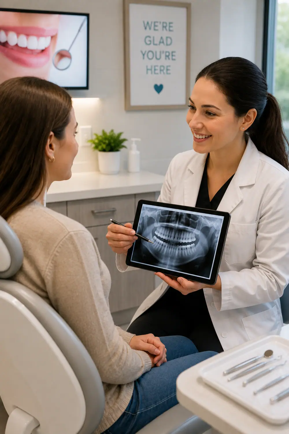 Consultation tablet xray