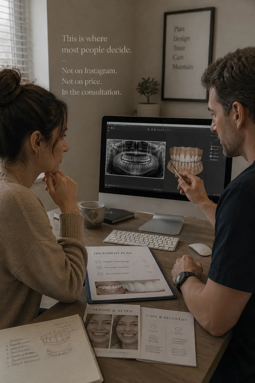 Consultation xray screen