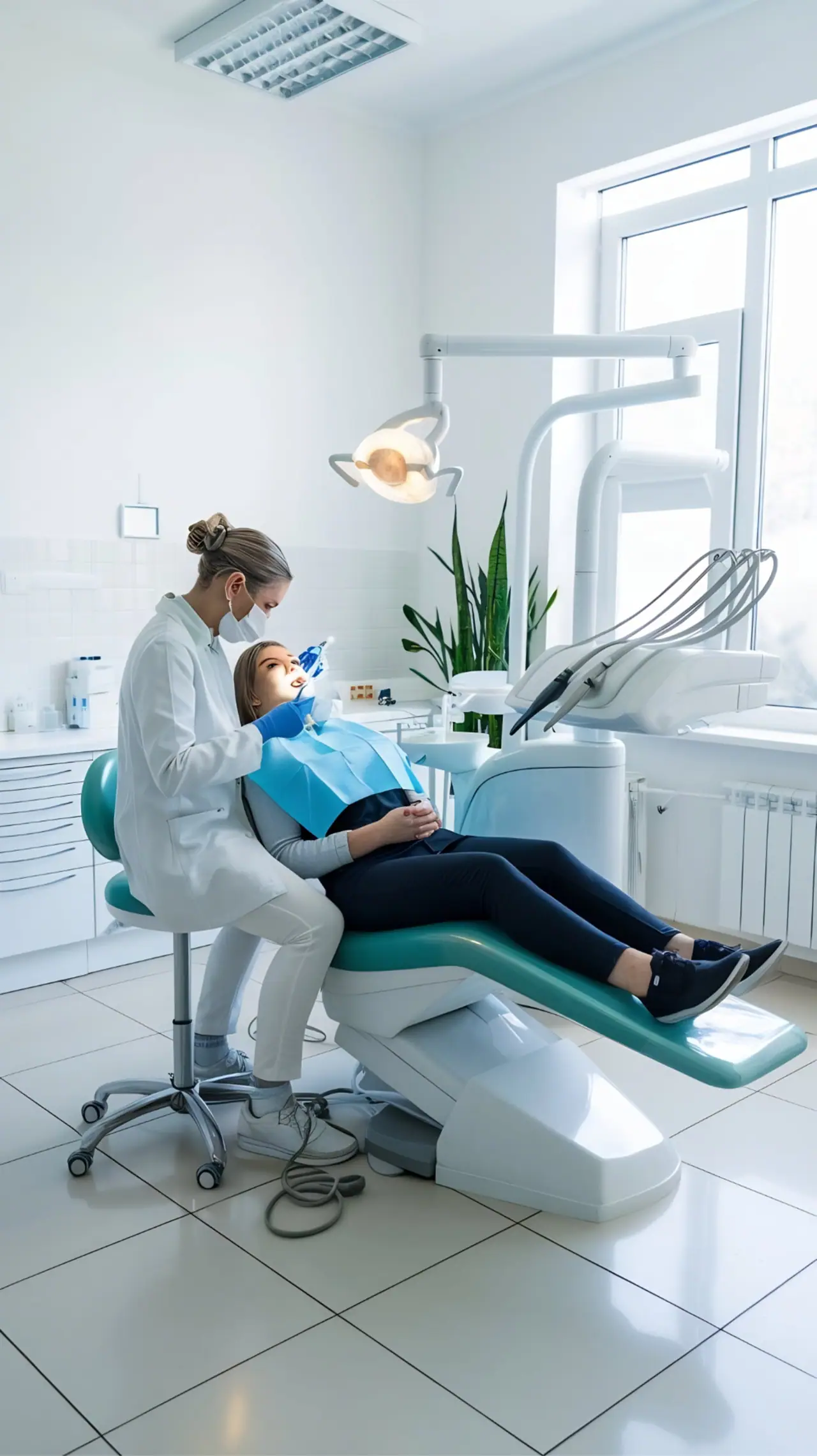 Treatment room bright