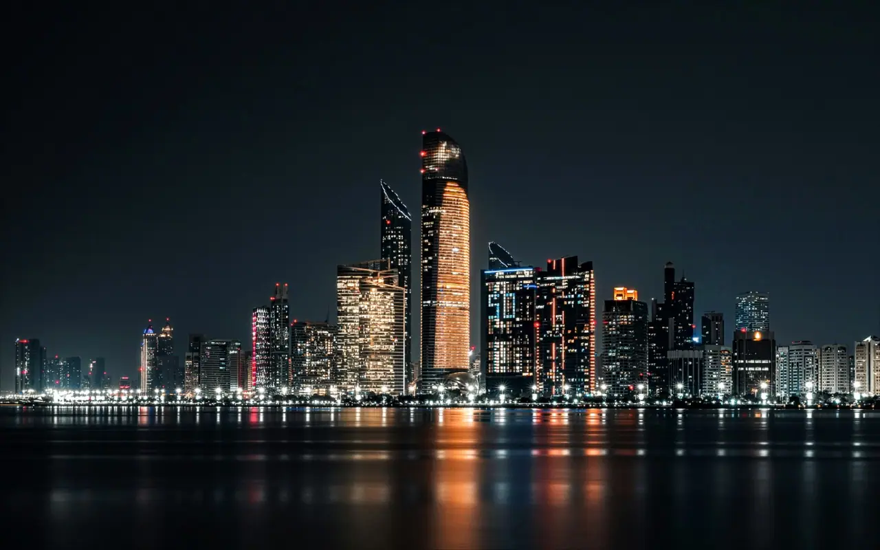 مشهد معماري في دبي