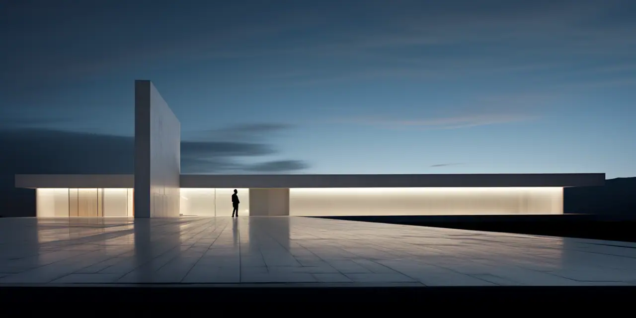 مشهد معماري في دبي